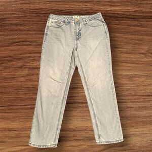 Seven7 Light Denim Stretch Comfortable 90's‎ Straight Jean Women Size 8